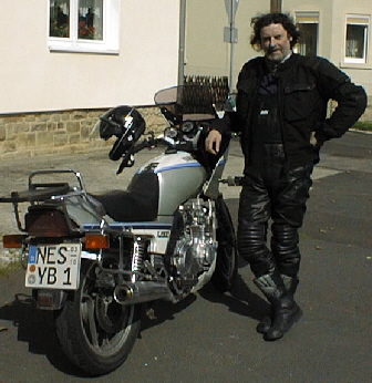 Dave and his Yamaha XJ 900